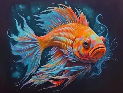 иллюстрация рыбы Koi в арт-заставке Иллюстрация вектора - иллюстрации  насчитывающей покрашено, наконечников: 220436518