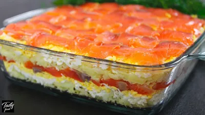 Рыбный салат из отварной рыбы рецепт фото пошагово и видео - 1000.menu
