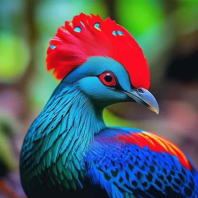 Самая красивая в мире птица» — создано в Шедевруме