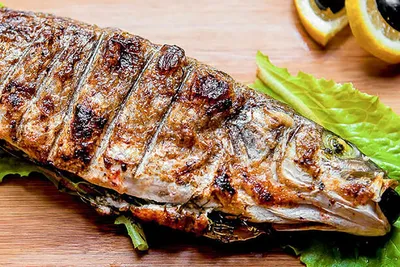Шашлык из рыбы – кулинарный рецепт