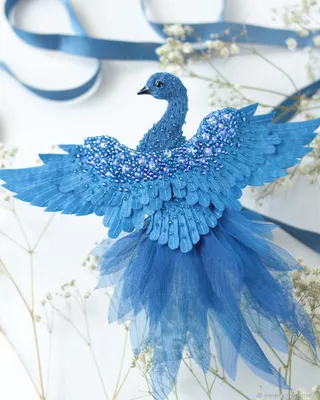 Синяя птица счастья фото фотографии