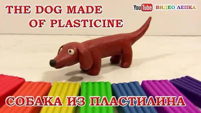«Собака из пластилина: эстетически привлекательные фото»