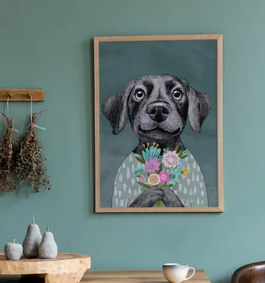 Очаровательные снимки собак с букетом цветов: заставят вас улыбнуться и согреют душу