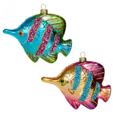 Кулон - рыба \"Рыбка с красным брюшком\" авторское стекло | Anna Ivanova  glass jewelry