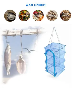 Сушилка для рыбы Kalipso 45×45×100 см купить в Одессе и по всей Украине|  Рыболов Юга