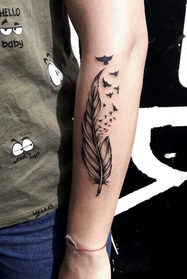 Татуировка на руку для девушки. Фото - pictx.ru