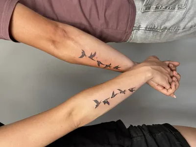 Значение тату птицы на руке - tattopic.ru
