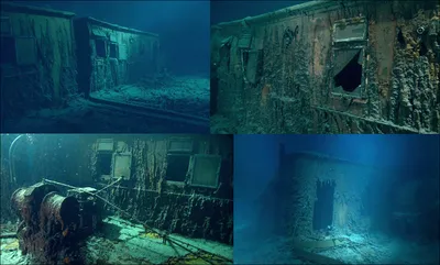 Титаник реальные фото под водой фотографии