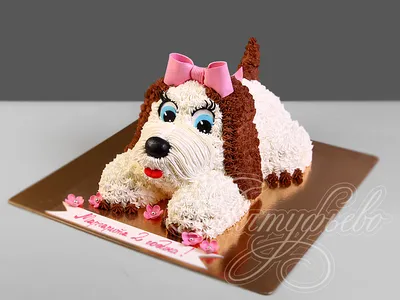 Торт в виде собаки - скачать бесплатно в формате webp