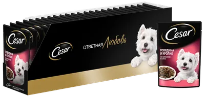 Изображение Цезарь корм для собак в формате jpg с подробными деталями