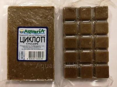 Заморожений корм для риб Циклоп. Вакуум упаковка. купити в Київ