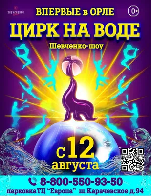 Цирк на воде - Шевченко шоу | Купить билеты on-line