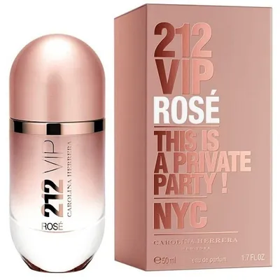 Элитная парфюмерия CAROLINA HERRERA 212 VIP ROSE - купить! Цена, отзывы,  описание.