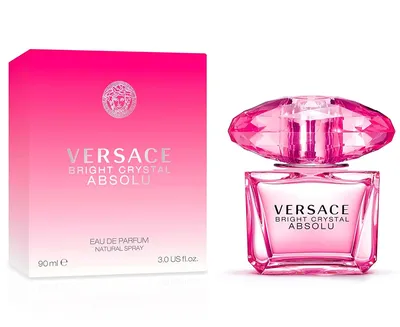 Купить духи Versace Bright Crystal Absolu — женская парфюмерная вода и  парфюм Версаче Брайт Кристалл Абсолю — цена и описание аромата в  интернет-магазине SpellSmell.ru