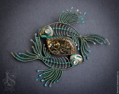Настенное украшение в виде рыбы | AliExpress