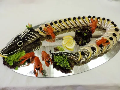 Праздничные блюда из рыбы - 75 photo
