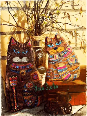 Весенние коты и цветы\" - набор из 4 авторских открыток, идеальных для  посткроссинга, поздравительных моментов и просто чтобы порадовать близких -  купить с доставкой в интернет-магазине OZON (834256817)