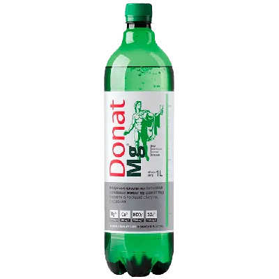 Вода \"Donat Mg\" Sparkling, PET, 1 л — купить воду \"Донат Мг\" Газированная,  в пластиковой бутылке, 1000 мл – цена 0 тг, отзывы в Winestyle Казахстан