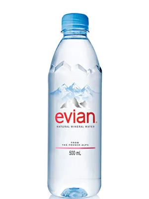 Вода питьевая Evian Негазированная вода 0,5л ПЭТ - купить по цене от 220  руб. с бесплатной доставкой на дом или в офис в Москве и области |  Интернет-магазин «Вкусный»