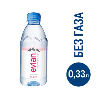 Минеральная вода Evian (Эвиан) 0,5л.