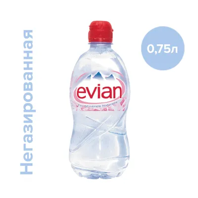 Купить Вода Evian минеральная природная столовая питьевая негазированная,  24 шт. по 0,5 л в Санкт-Петербурге: цена 4550 руб. — доставка по СПб и ЛО