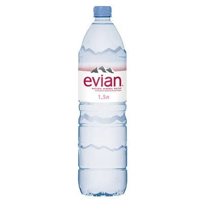 Вода негазированная Evian, 1,5 л - купить с доставкой по выгодным ценам в  интернет-магазине OZON (142401089)