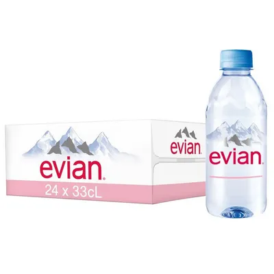 Купить воду Эвиан (Evian) негазированная спотрлок 0.75 литра (6 шт.) с  доставкой по Москве | VODA-NASHA.RU