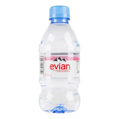 Минеральная вода Evian 0.5 л., без газа, ПЭТ, 24 штуки 🚰