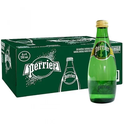 Perrier минеральная вода в бутылках