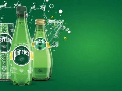 Вода минеральная Perrier (Перье) 24 шт по 0,33 стекло, с газом | AliExpress