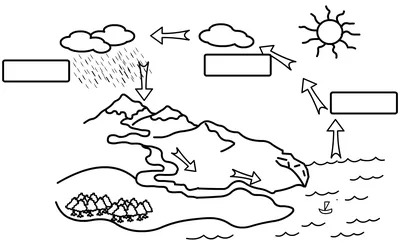 Круговорот воды в природе: как происходит процесс - фото | Моя Школа |  OBOZ.UA
