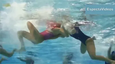 Водное поло Над водой и под водой Water Polo over water and under water. -  YouTube